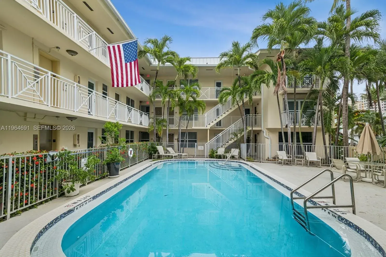 1 bedroom 1 bath for sale at 255 Sunrise Dr # 107, Key Biscayne FL 33149