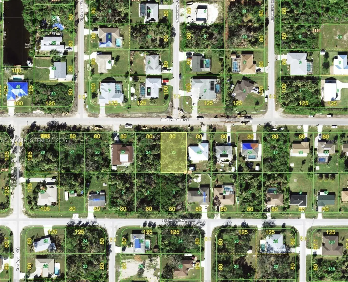Land/Boat Docks for sale at 18453 Lake Worth Blvd, Port Charlotte FL 33948