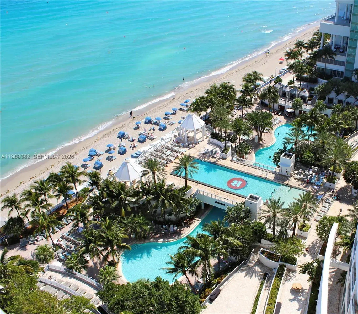 3 bedroom 2 bath Residential Lease for rent at 3535 S OCEAN DR # 2203, Hollywood FL 33019
