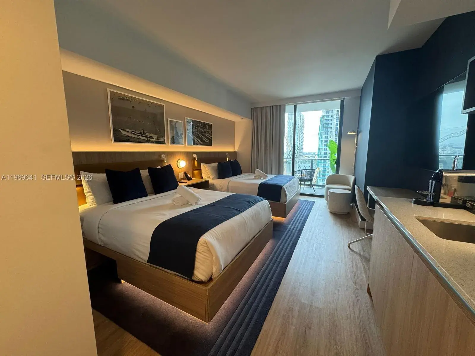 1 bath Residential for sale at 159 NE 6th St # 1806, Miami FL 33132