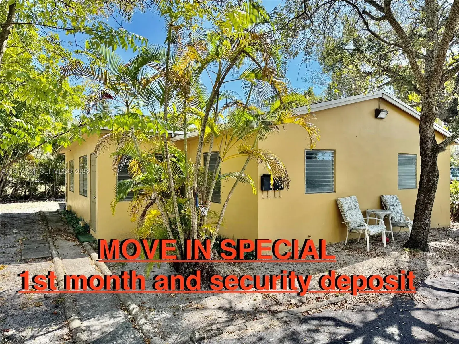 2 bedroom 1 bath Residential Lease for rent at 836 NW 12th Ter # 2, Fort Lauderdale FL 33311