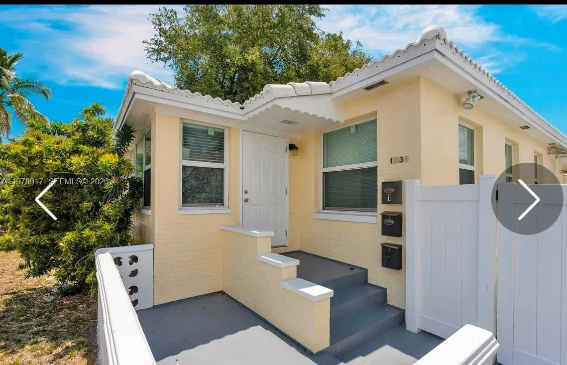 2 bedroom 1 bath Residential Lease for rent at 1838 Fillmore St # 2, Hollywood FL 33020