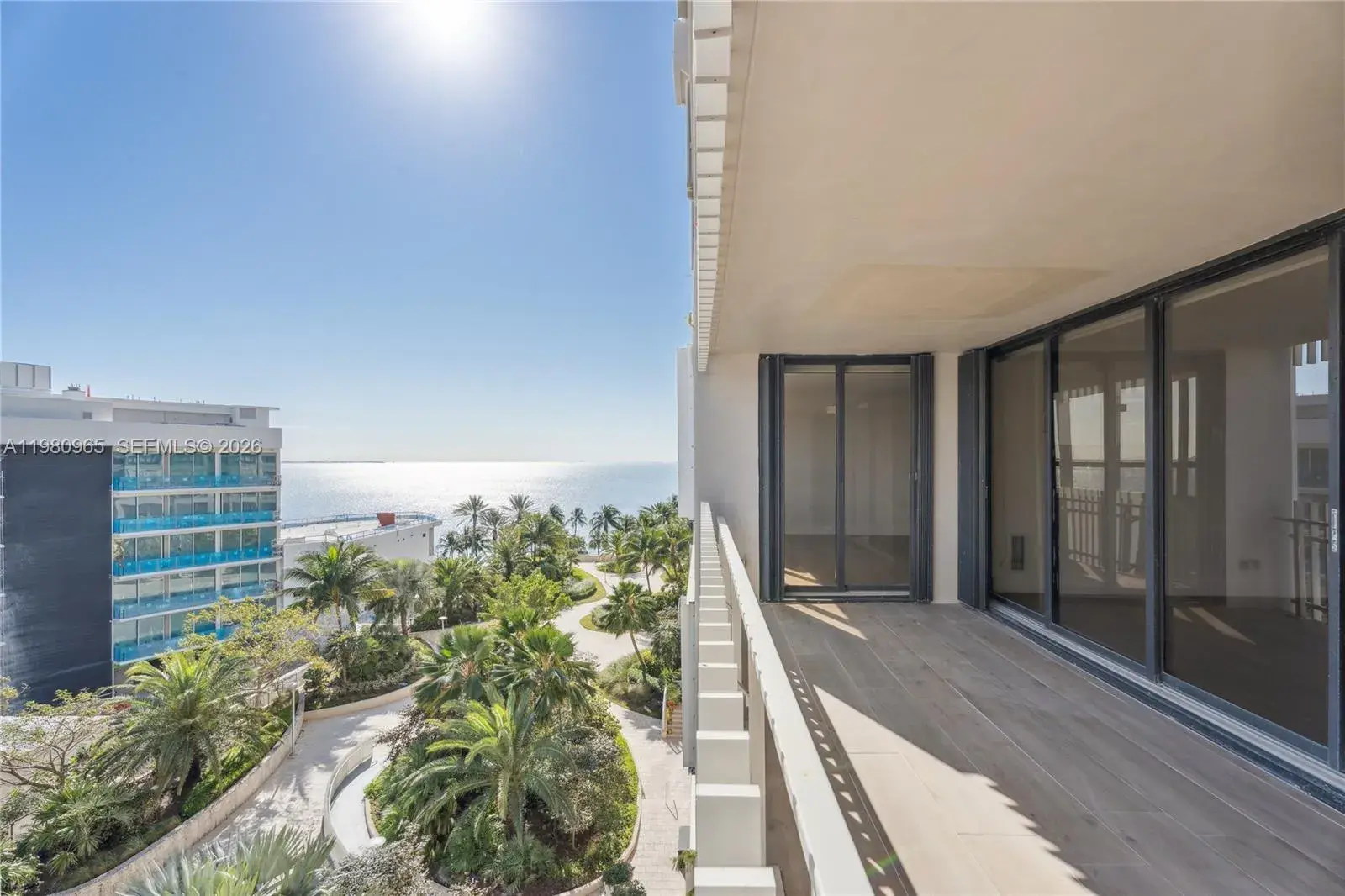 2 bedroom 2 bath Residential Lease for rent at 3 Grove Isle Dr # C707, Miami FL 33133