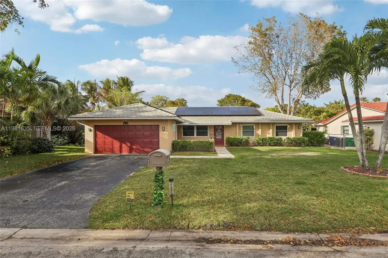 4 bedroom 2 bath Residential Lease for rent at 11573 NW 39th Pl, Coral Springs FL 33065