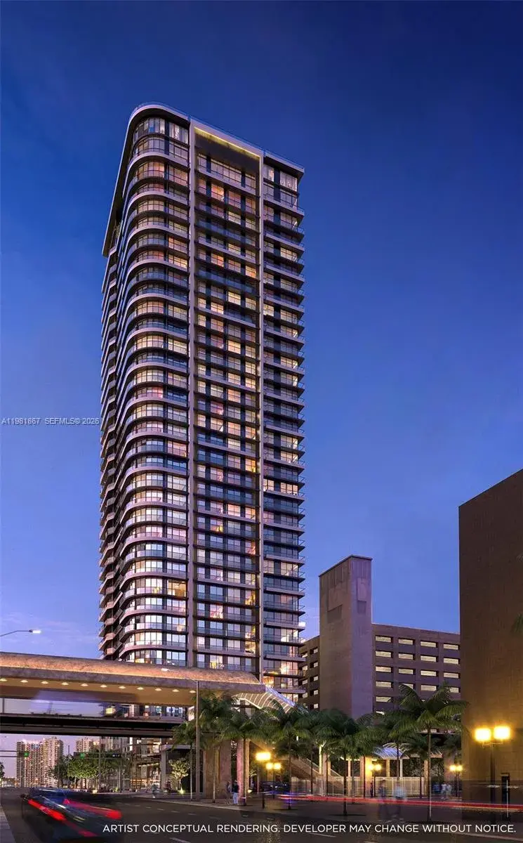 1 bath Residential Lease for rent at 121 NE 5TH St # 3609, Miami FL 33132