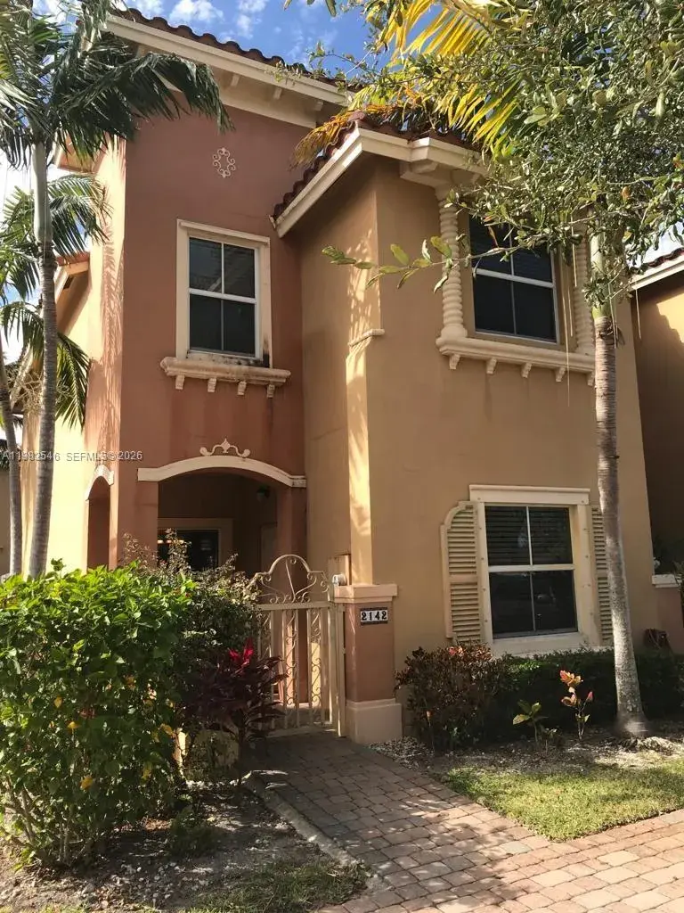 3 bedroom 2 bath Residential Lease for rent at 2142 Siena Way, Hollywood FL 33021