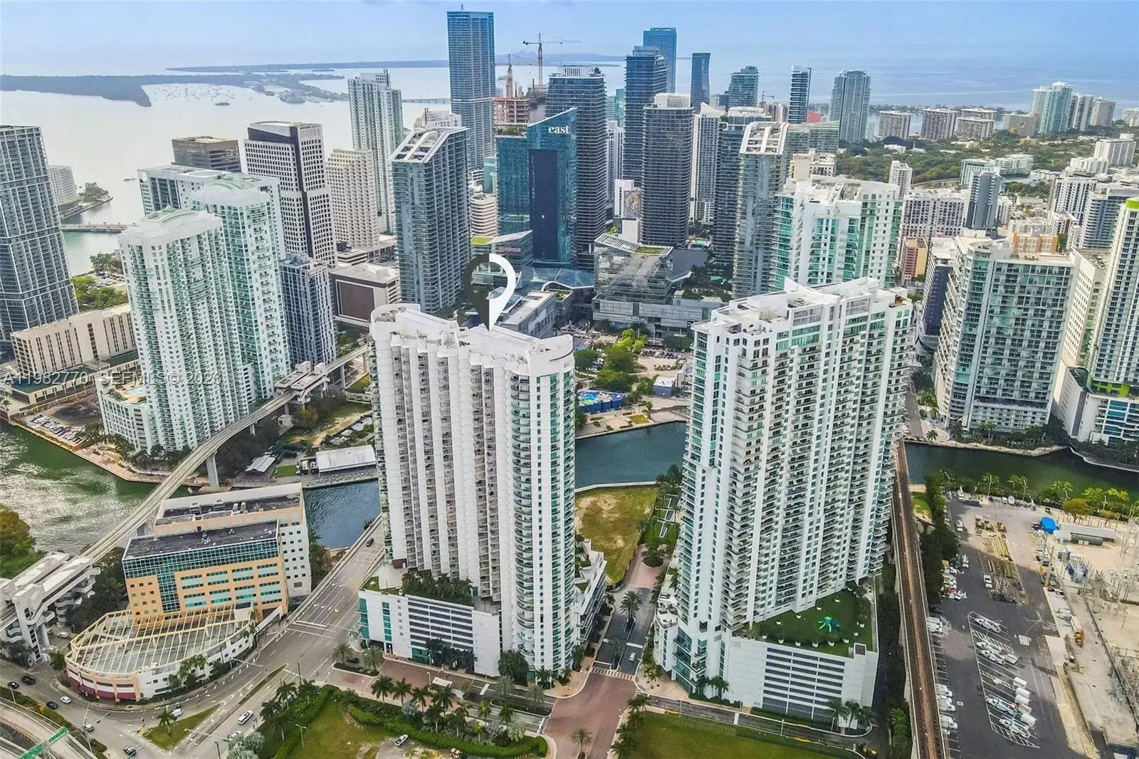 1 bedroom 1 bath Residential for sale at 350 S Miami Ave # 2412, Miami FL 33130