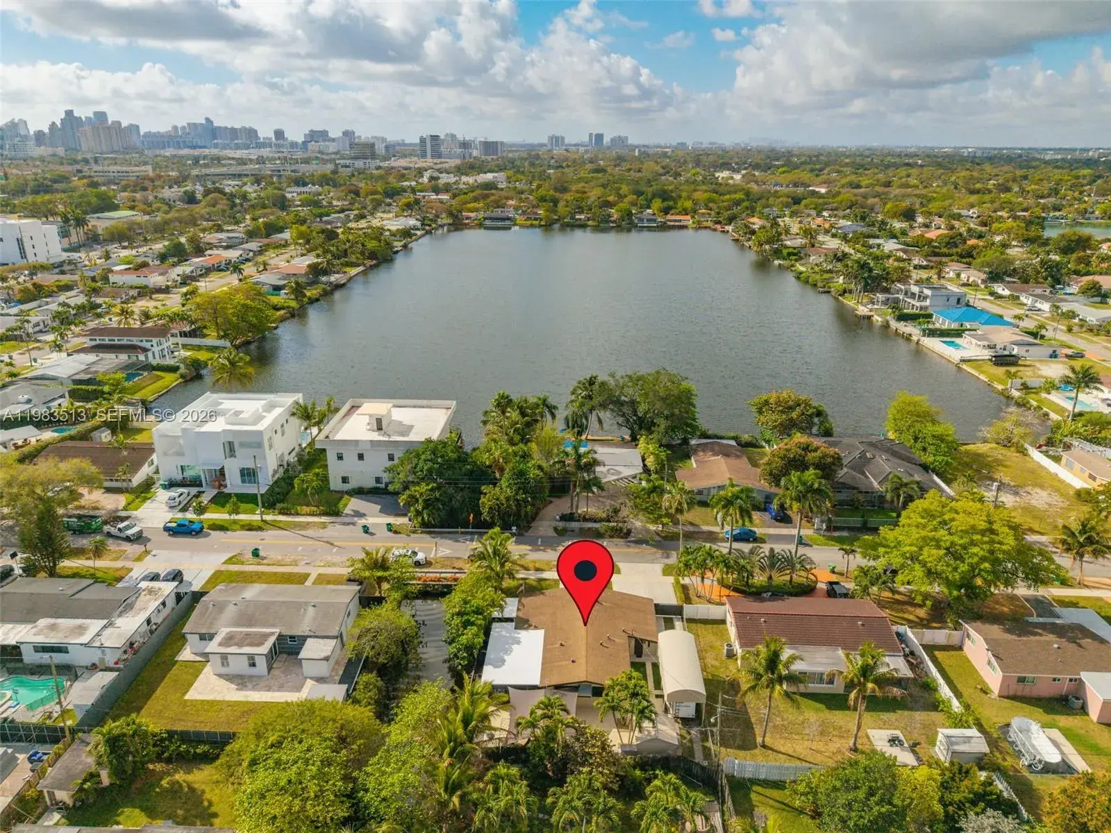 3 bedroom 2 bath Residential for sale at 2485 NE 214th St, Miami FL 33180