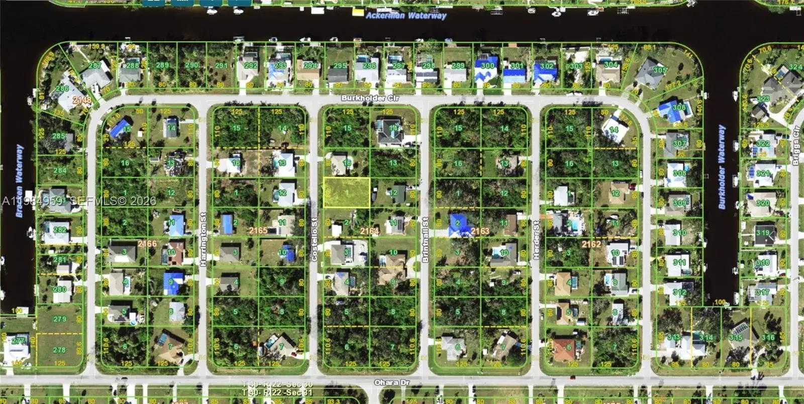 Land/Boat Docks for sale at 4476 COSTELLO ST, Port Charlotte FL 33948