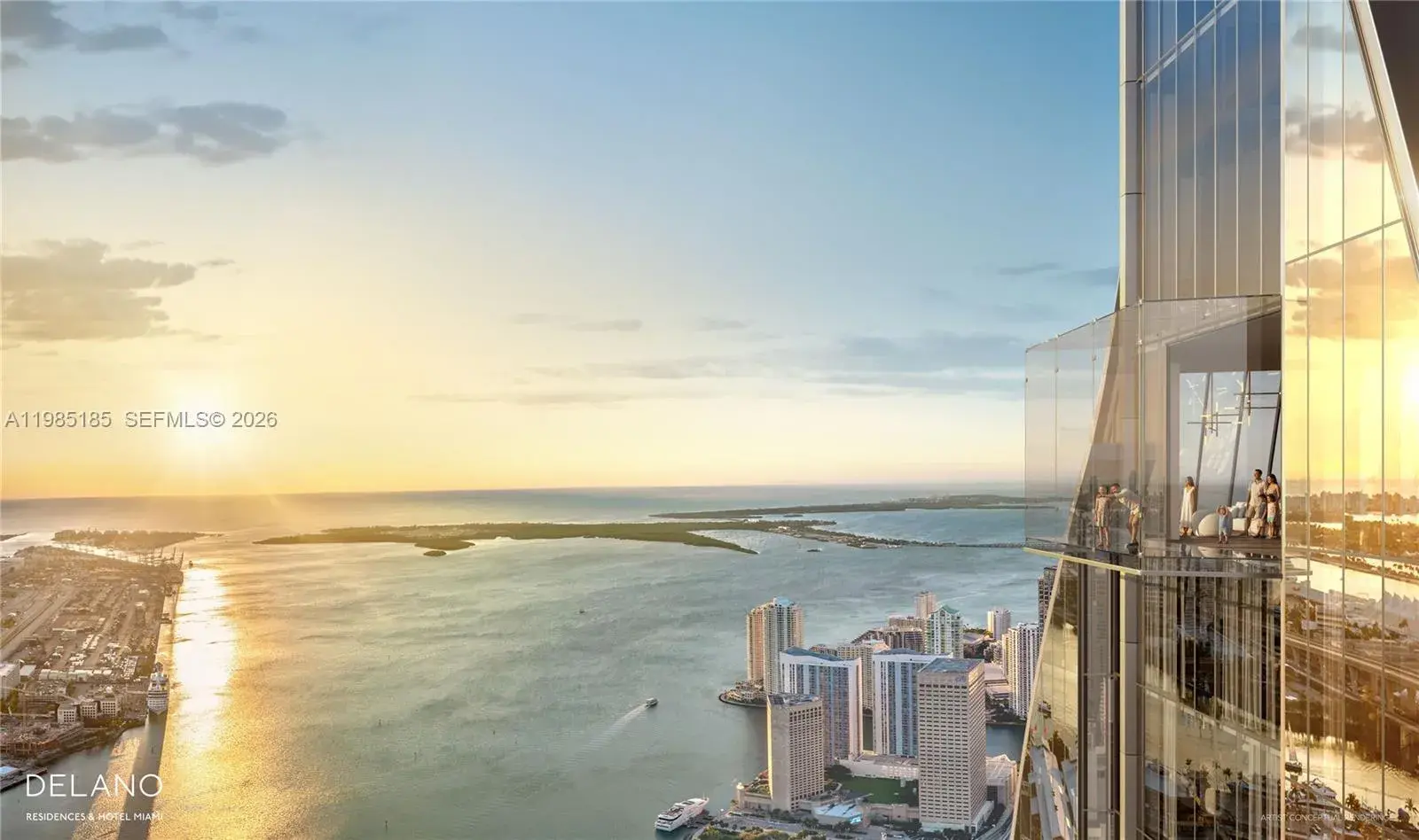 2 bedroom 2 bath Residential for sale at 400 Biscayne Blvd # 5703, Miami FL 33132
