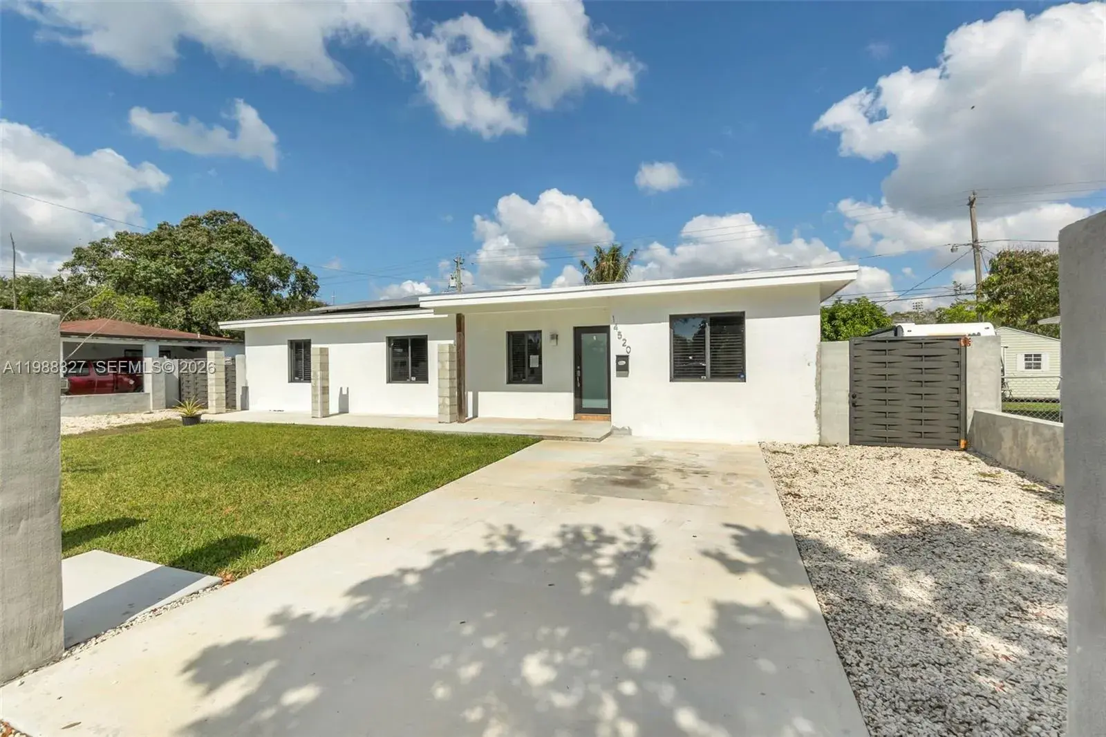 4 bedroom 2 bath Residential for sale at 14520 Carver Drive, Miami FL 33176