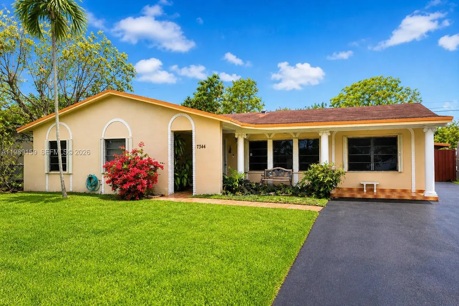 4 bedroom 2 bath Residential for sale at 7344 SW 135th Ct, Miami FL 33183