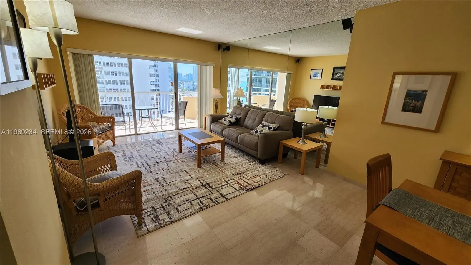 1 bedroom 1 bath Residential Lease for rent at 1980 S Ocean Dr # 10A, Hallandale Beach FL 33009