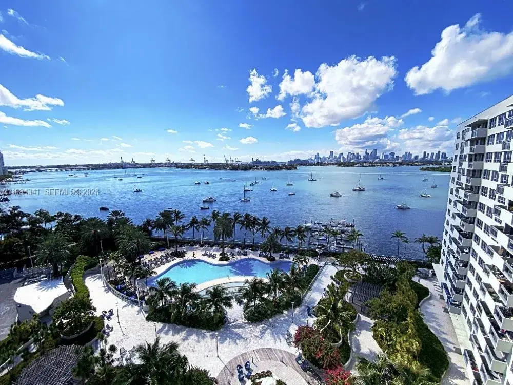 2 bedroom 2 bath Residential Lease for rent at 1500 Bay Rd # 1222S, Miami Beach FL 33139