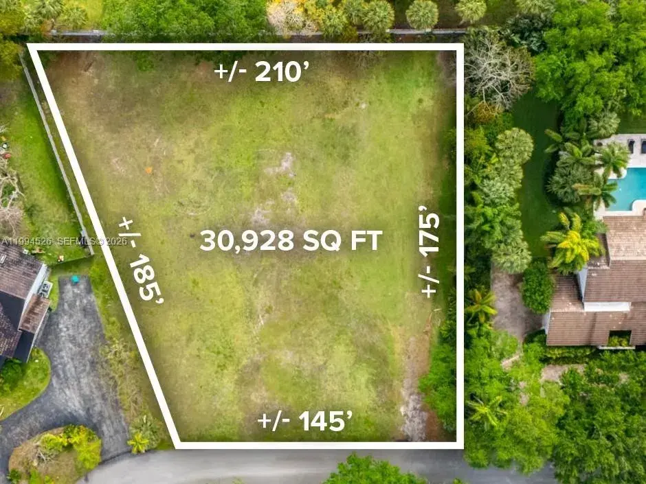 Land/Boat Docks for sale at 15225 SW 73rd Ct, Palmetto Bay FL 33157