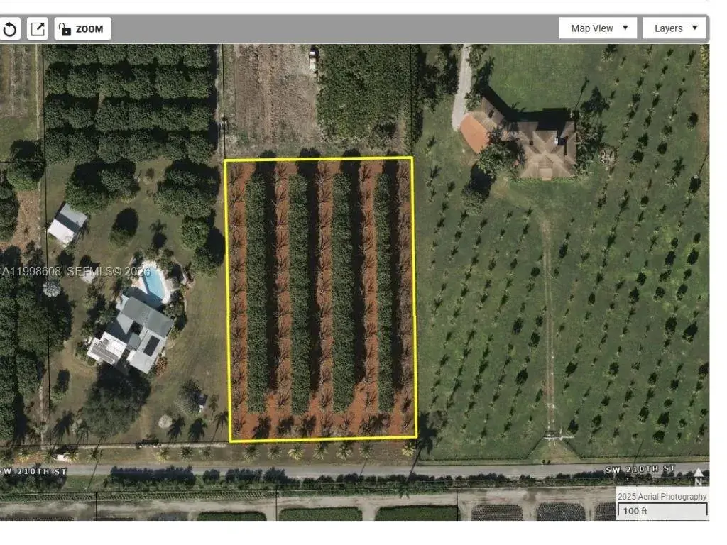 Land/Boat Docks for sale at 15501 SW 210, Miami FL 33187