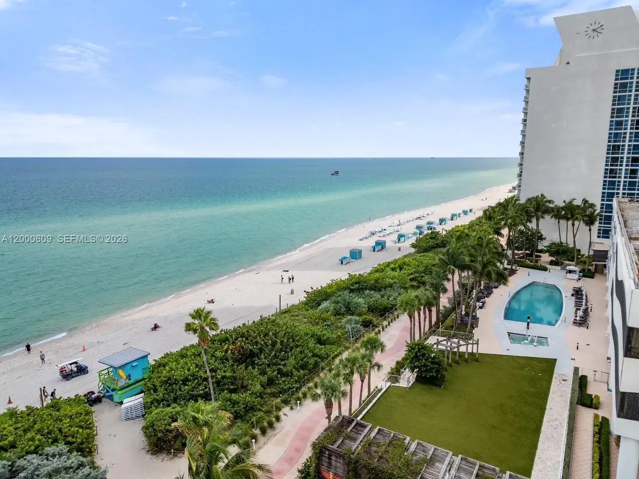 2 bedroom 2 bath Residential Lease for rent at 6801 Collins Ave, Miami Beach FL 33141
