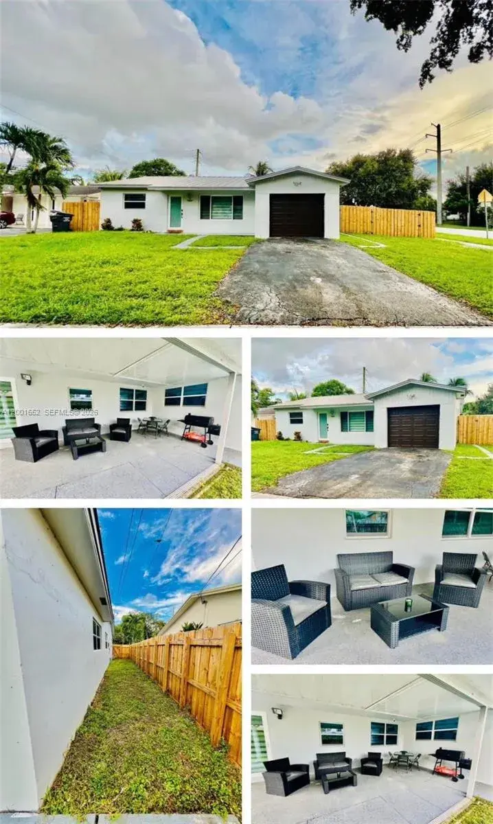 4 bedroom 2 bath Residential for sale at 6390 Sherman St, Hollywood FL 33024