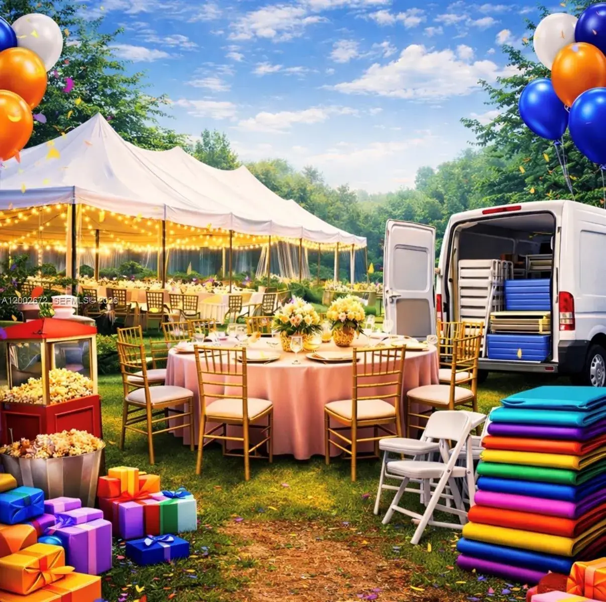 Business Opportunity for sale at Rental Party Goods, Miami FL 33172
