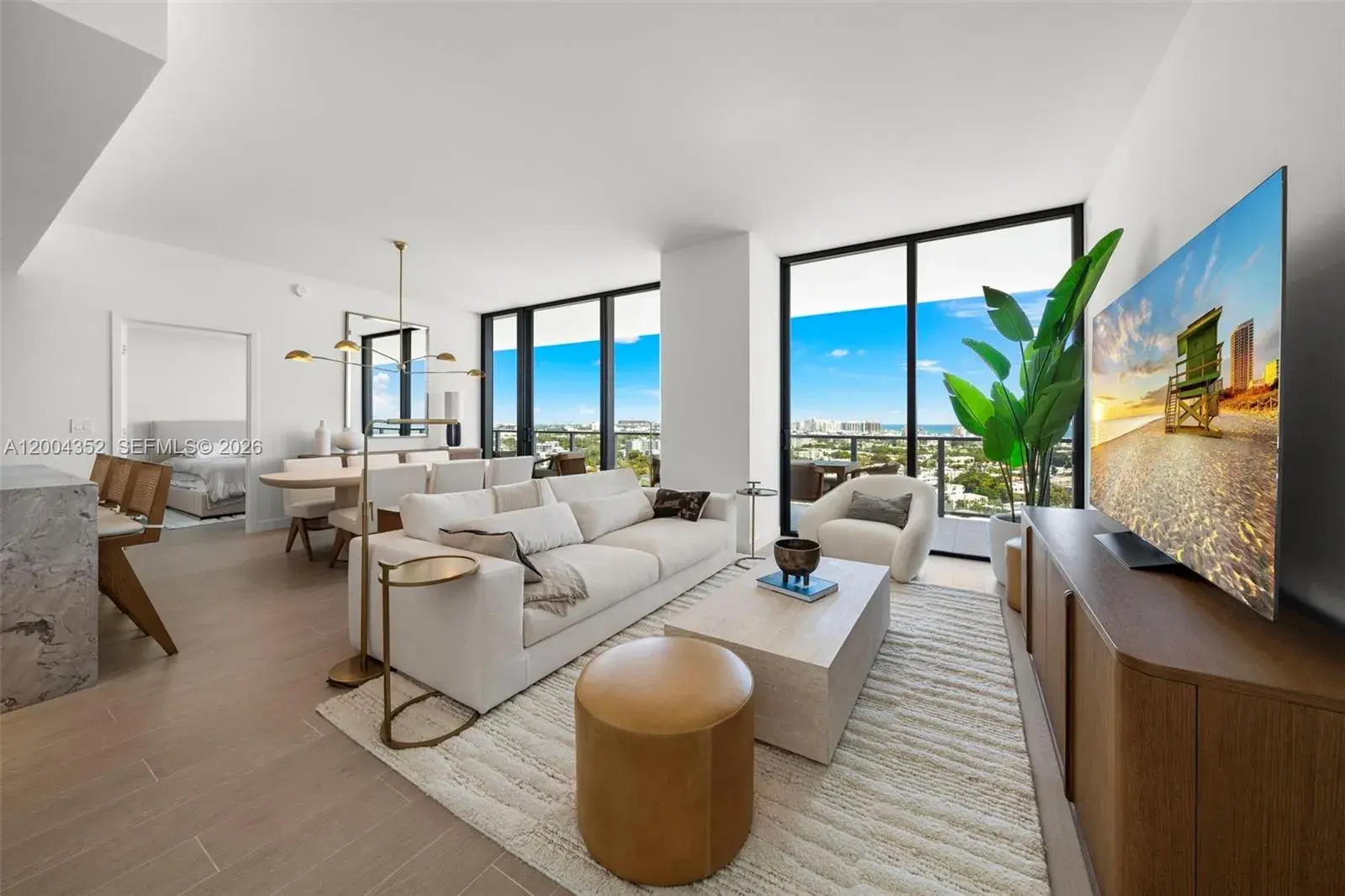 2 bedroom 2 bath Residential Lease for rent at 500 Alton Rd # 1707, Miami Beach FL 33139