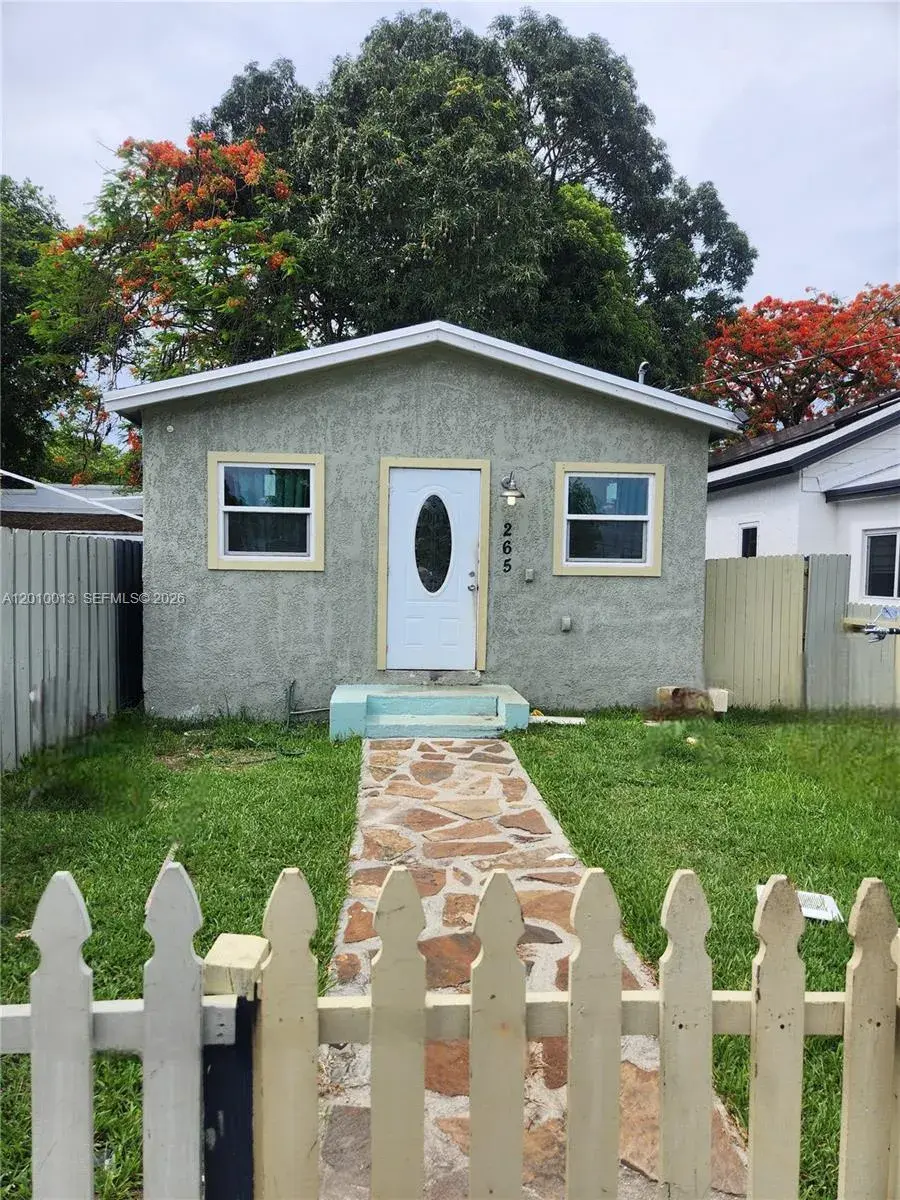 2 bedroom 1 bath Residential for sale at 265 NW 80th St, Miami FL 33150
