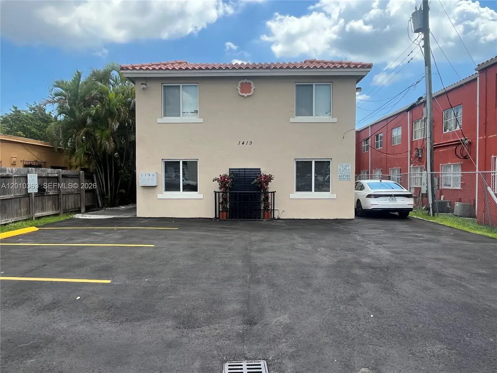 2 bedroom 1 bath Residential Lease for rent at 1419 SW 22nd Ave # 4, Miami FL 33145