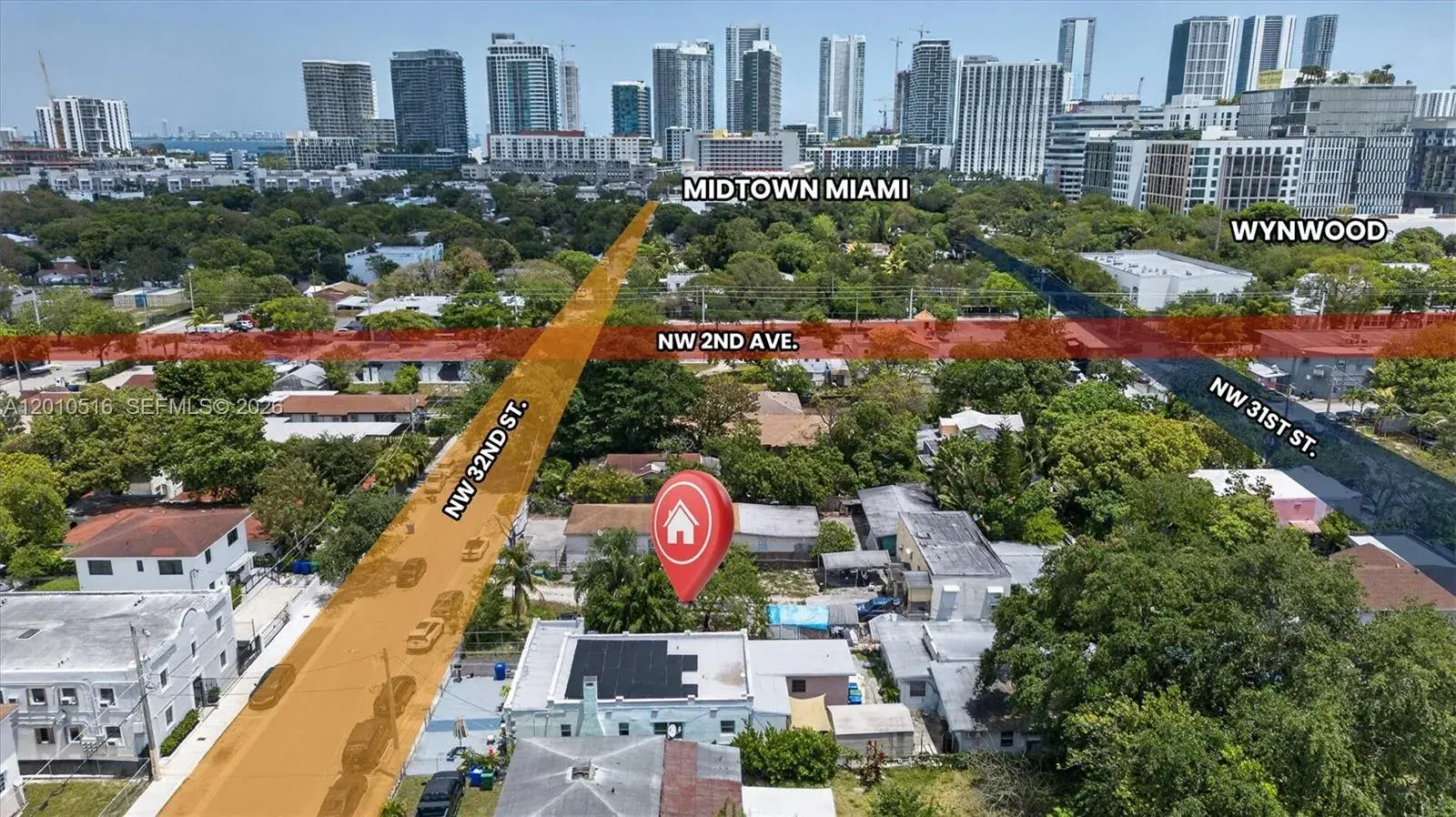 Residential Income for sale at 244 NW 32nd St, Miami FL 33127