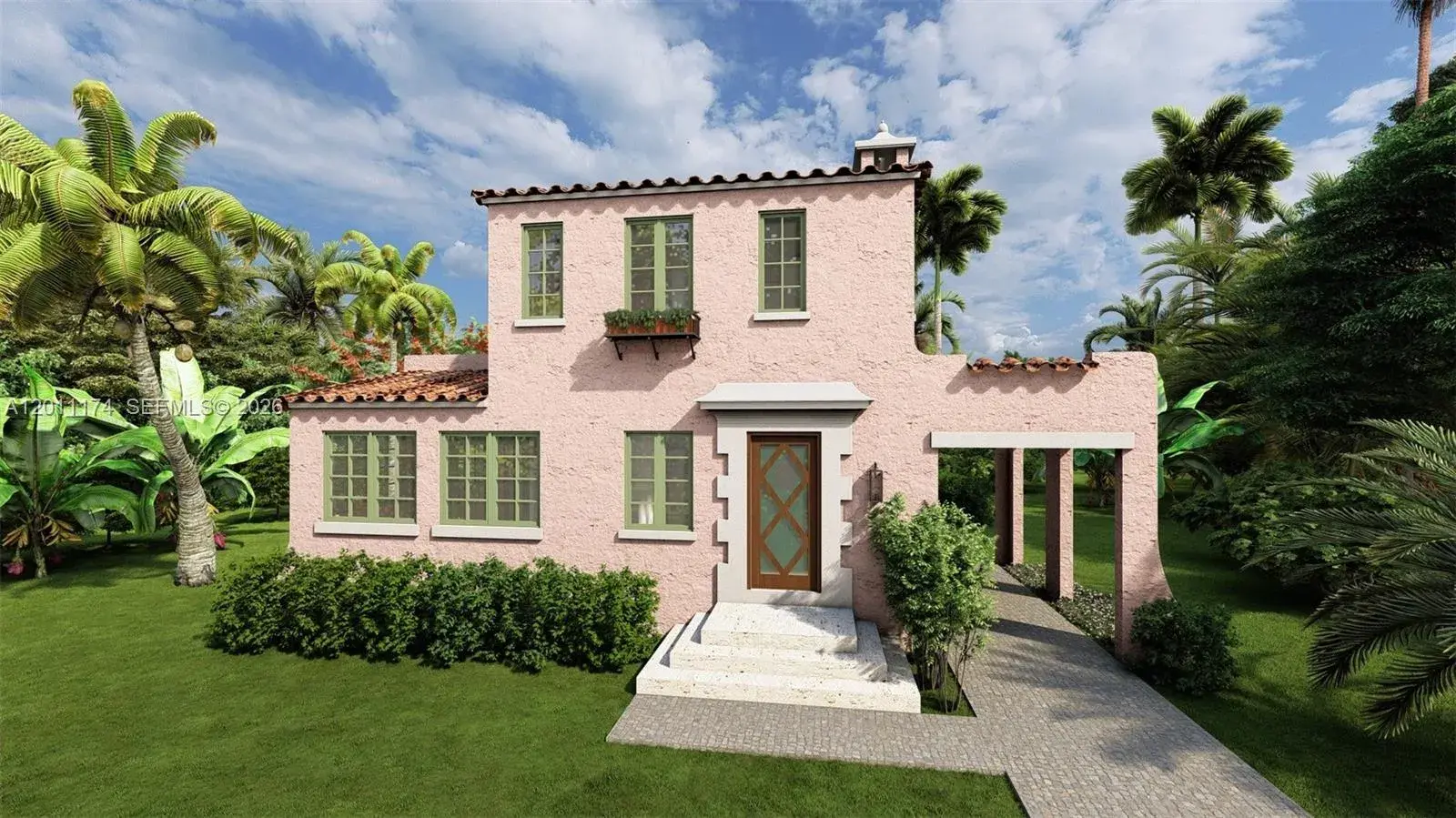 3 bedroom 2 bath for sale at 3920 Durango St, Coral Gables FL 33134
