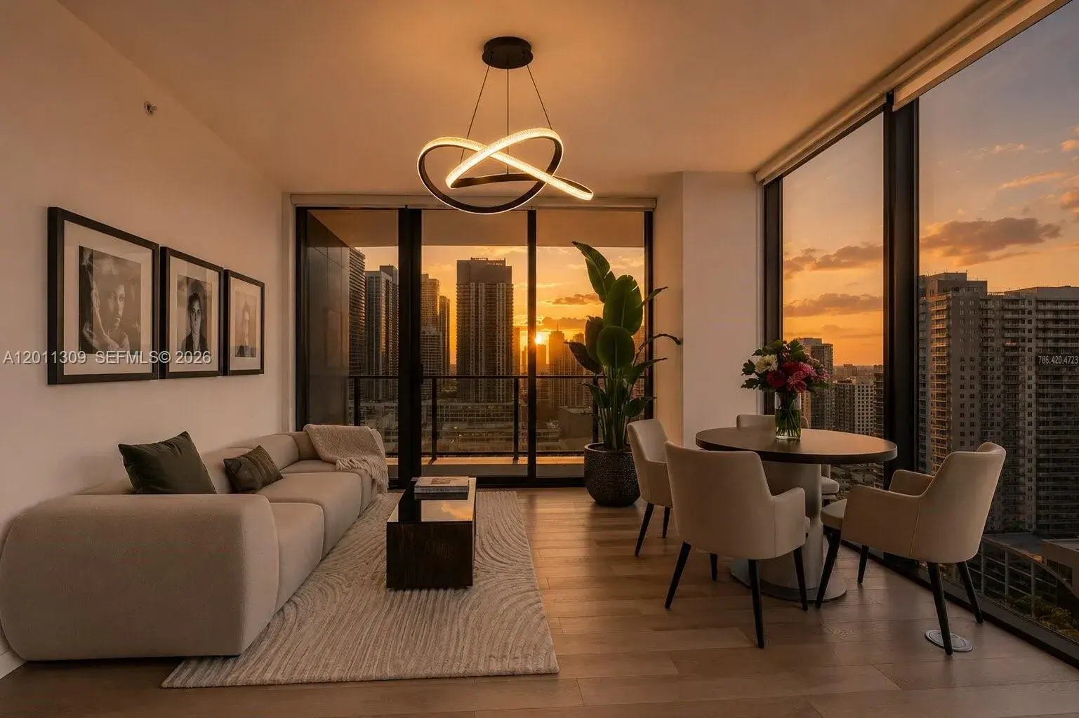 2 bedroom 2 bath Residential for sale at 20 NE 11 ST # 3410, Miami FL 33132