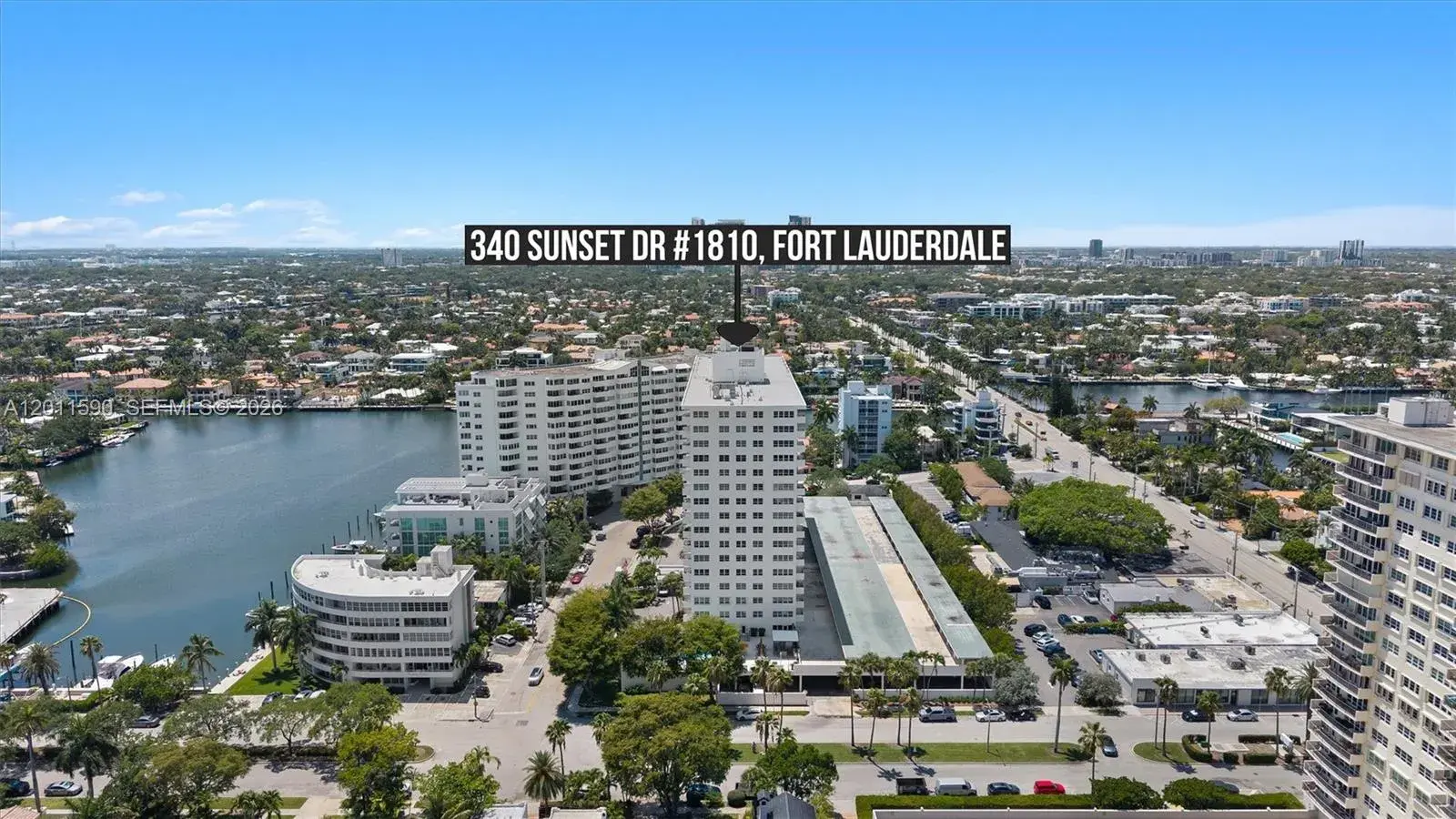 2 bedroom 2 bath Residential for sale at 340 Sunset Dr # 1810, Fort Lauderdale FL 33301