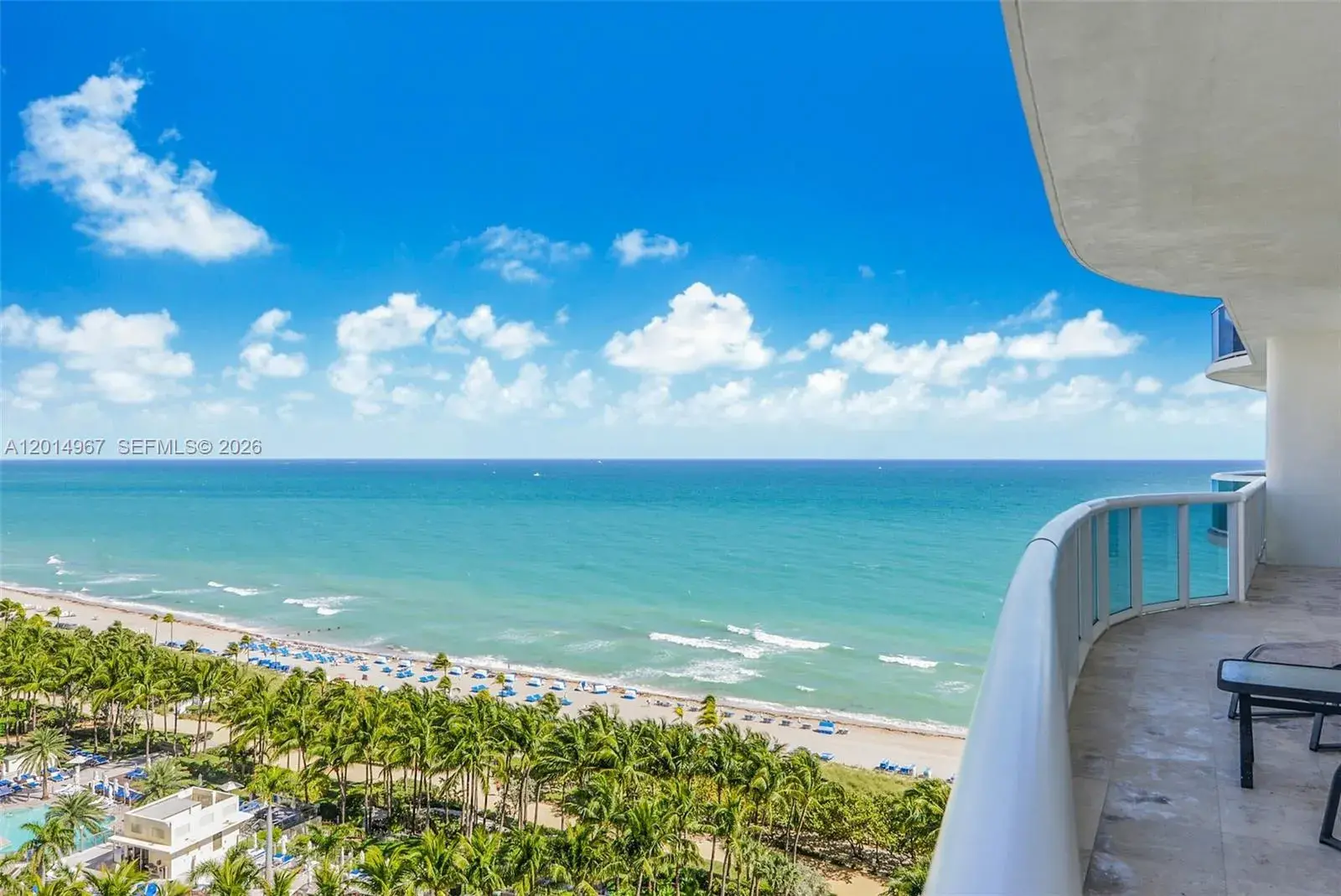 2 bedroom 2 bath for sale at 9601 Collins Ave # 1502, Bal Harbour FL 33154