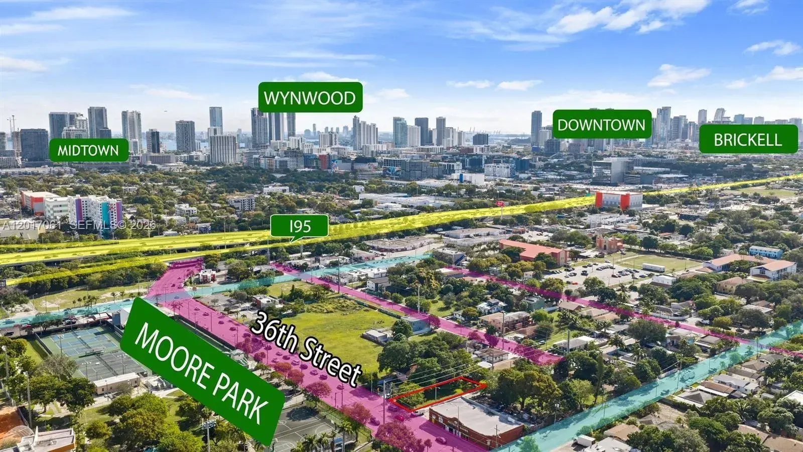 Land/Boat Docks for sale at 796 NW 36th St, Miami FL 33127