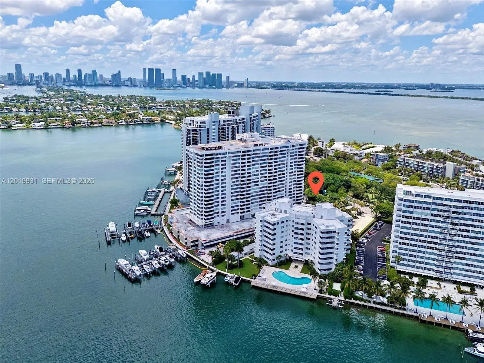 2 bedroom 2 bath Residential Lease for rent at 16 Island Ave # 7C, Miami Beach FL 33139
