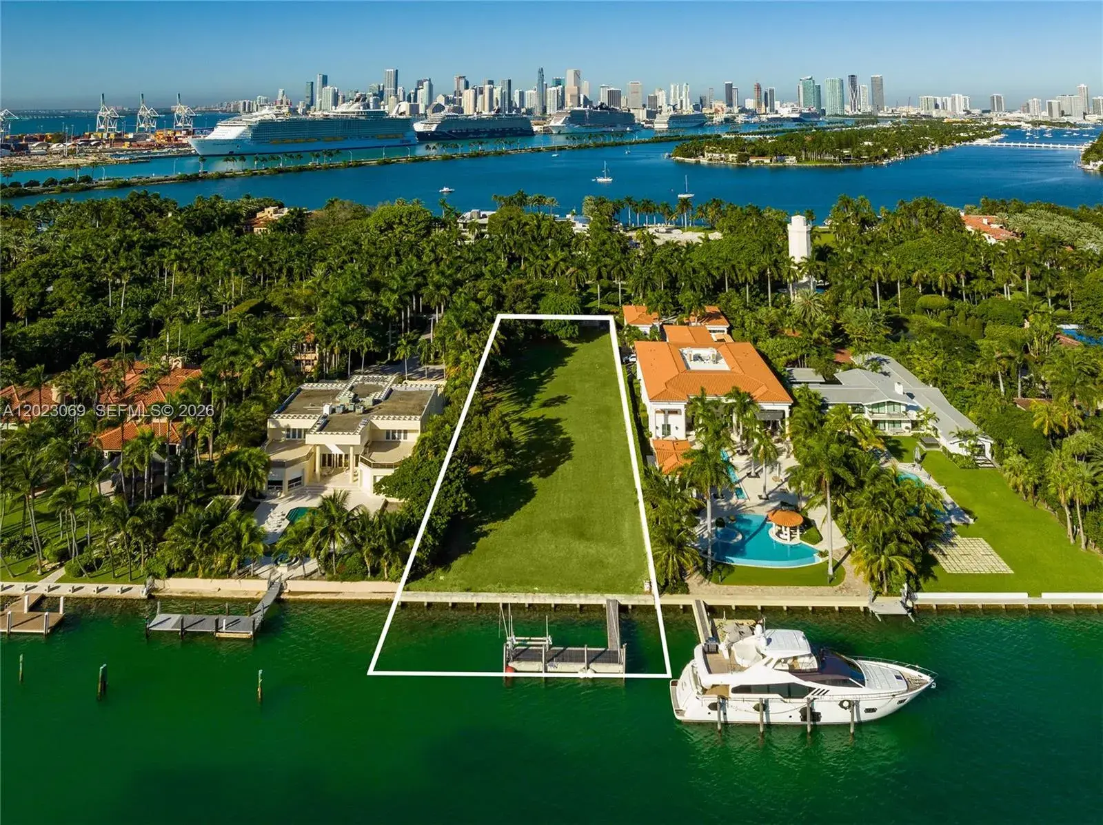 for sale at 36 Star Island Dr, Miami Beach FL 33139