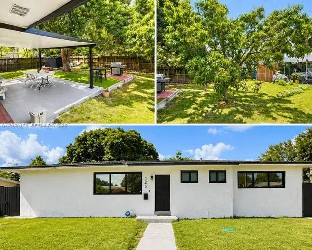 4 bedroom 2 bath Residential for sale at 125 NW 197th St, Miami Gardens FL 33169