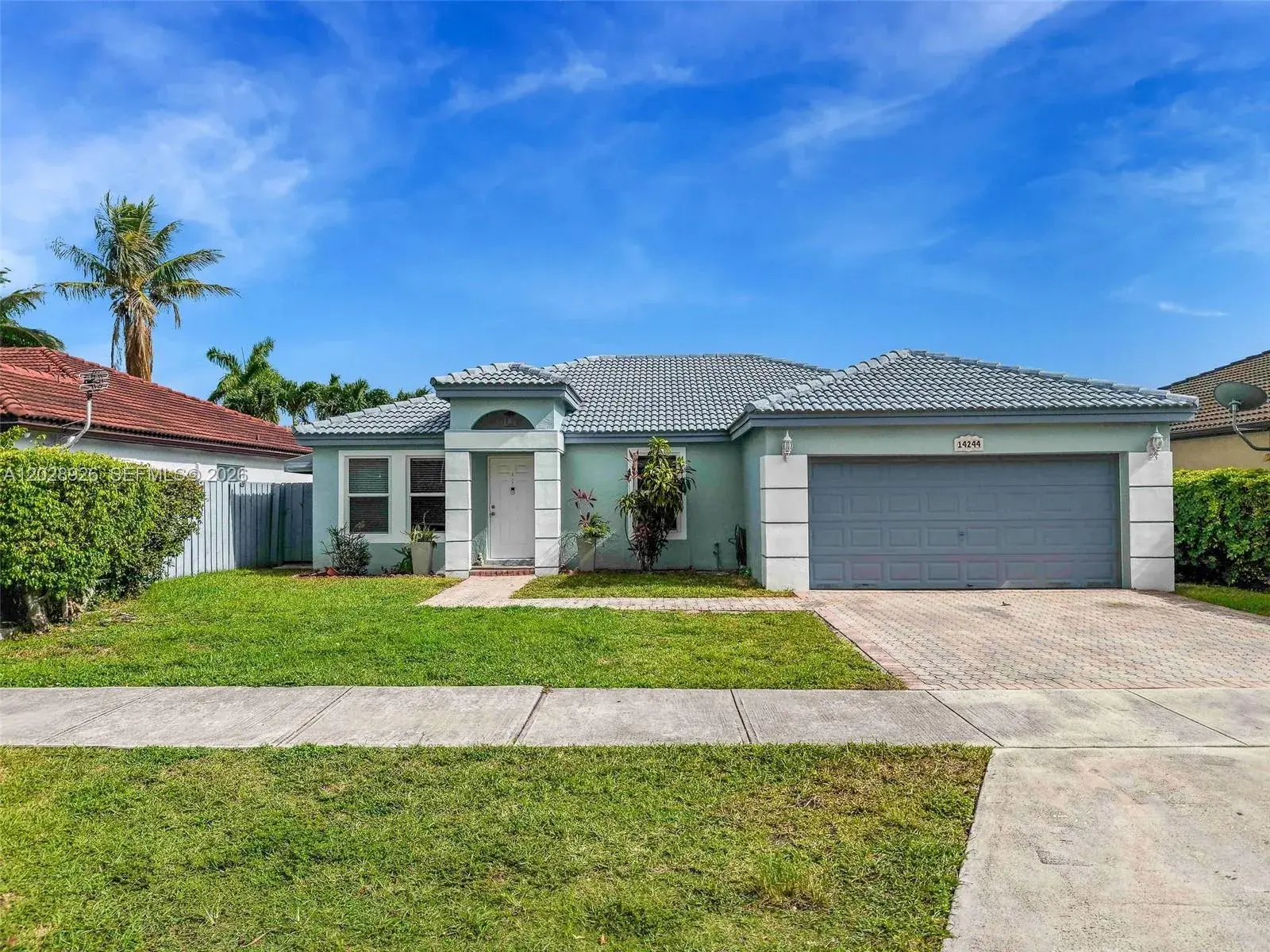 3 bedroom 2 bath Residential for sale at 14244 SW 163rd Ter, Miami FL 33177