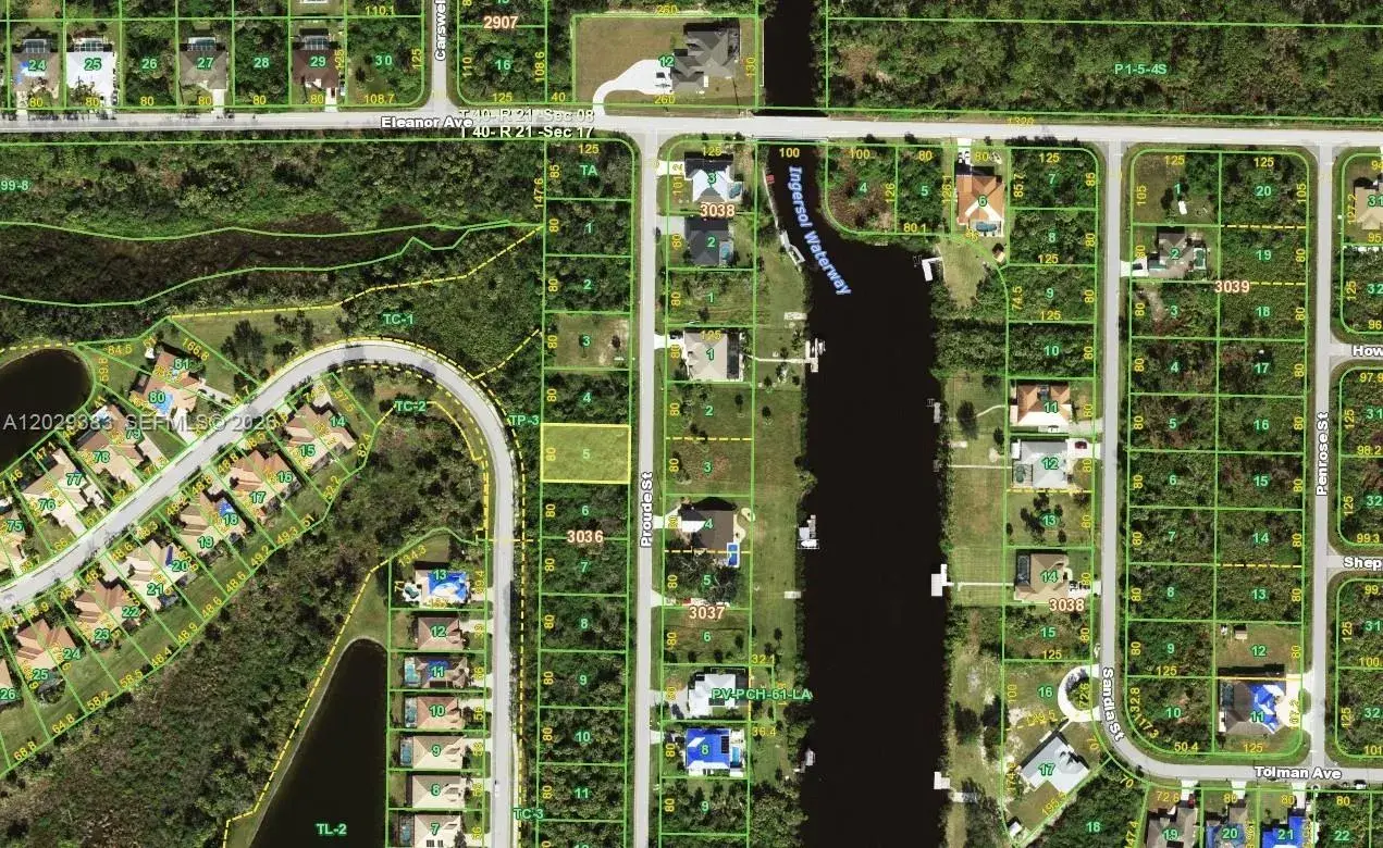 Land/Boat Docks for sale at 2049 Proude St, Port Charlotte FL 33953