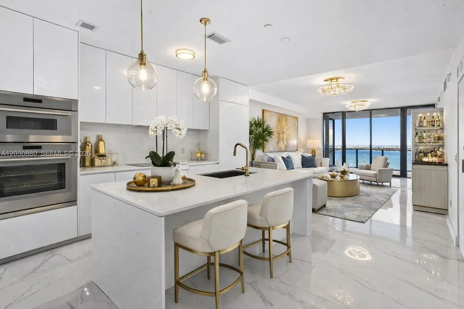 2 bedroom 3 bath Residential Lease for rent at 700 NE 24th St # 3502, Miami FL 33137