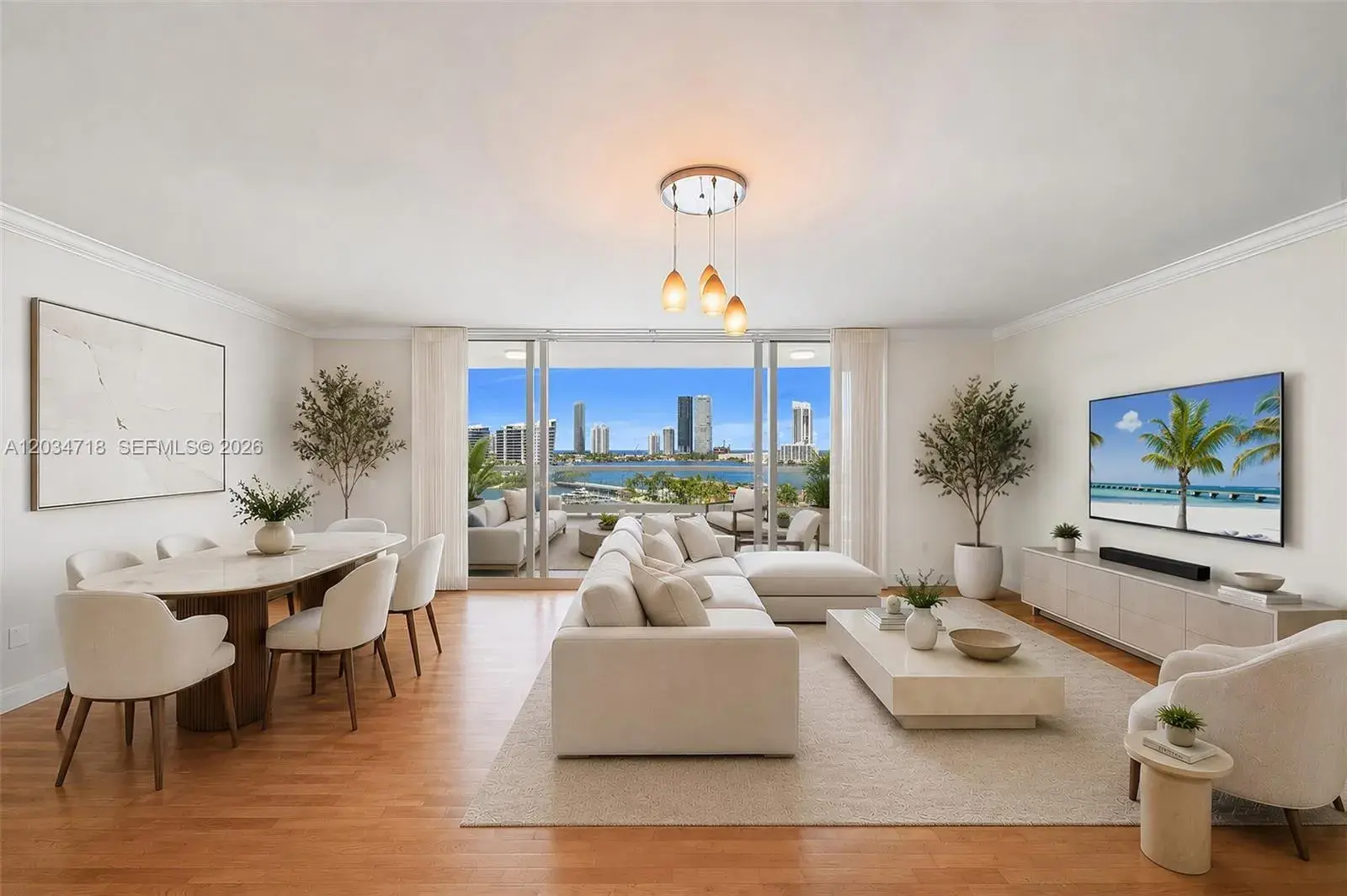 3 bedroom 3 bath for sale at 6000 Island Blvd # 1002, Aventura FL 33160