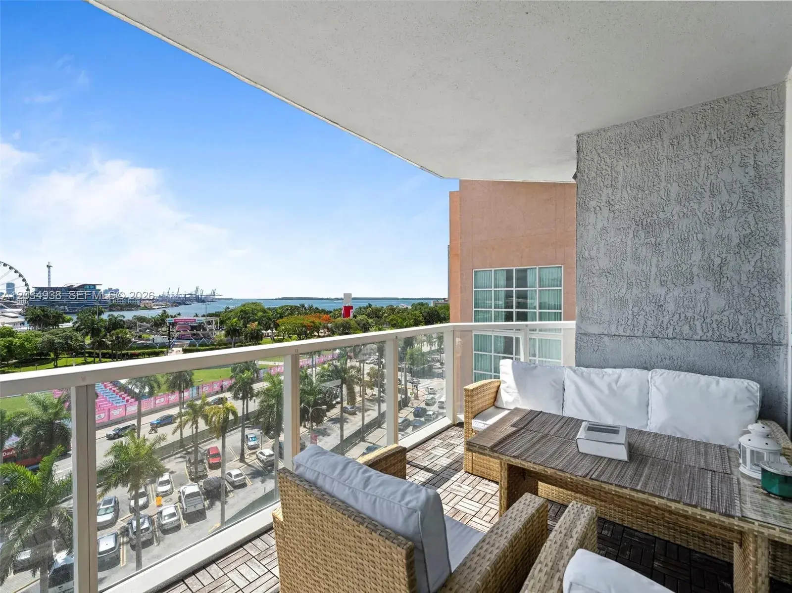 2 bedroom 2 bath Residential Lease for rent at 244 Biscayne Blvd # 701, Miami FL 33132