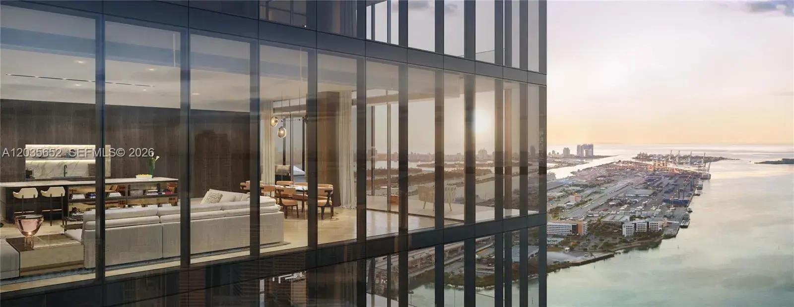 4 bedroom 4 bath for sale at 300 N Biscayne Boulevard # 8401, Miami FL 33132