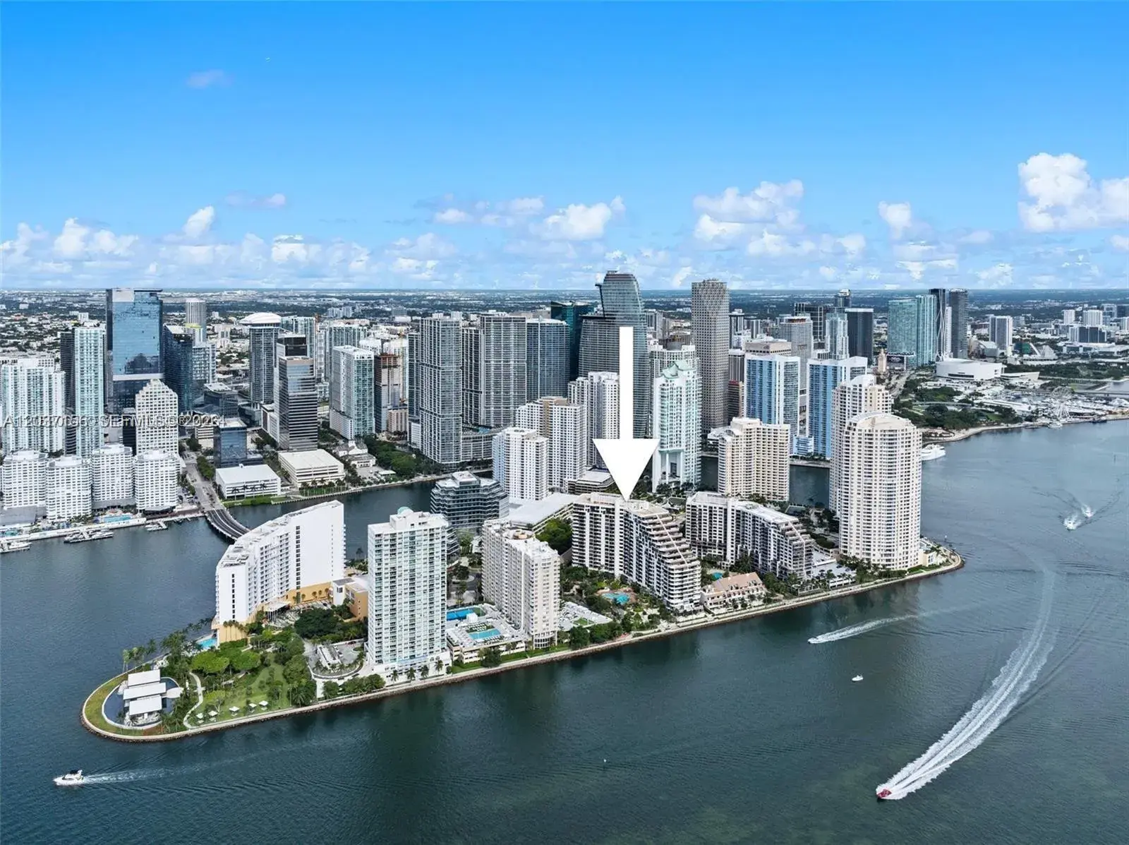2 bedroom 2 bath Residential Lease for rent at 520 Brickell Key Dr # A1005, Miami FL 33131
