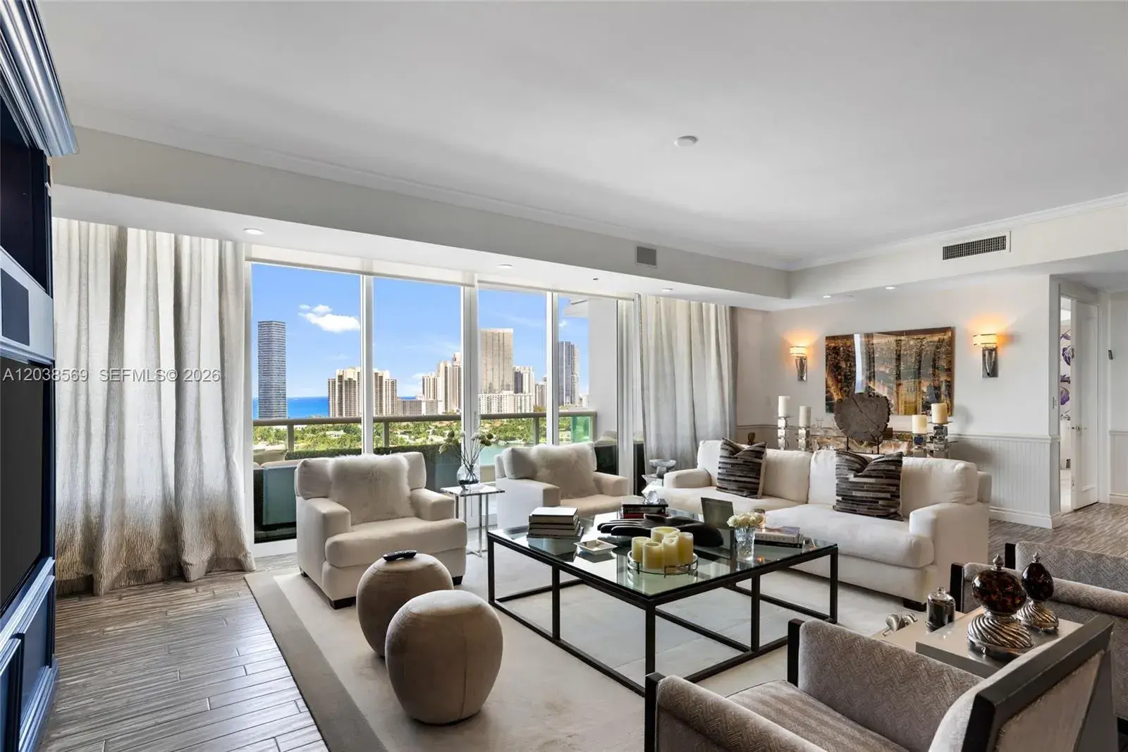 3 bedroom 5 bath for sale at 20155 NE 38th Ct # 1802, Aventura FL 33180