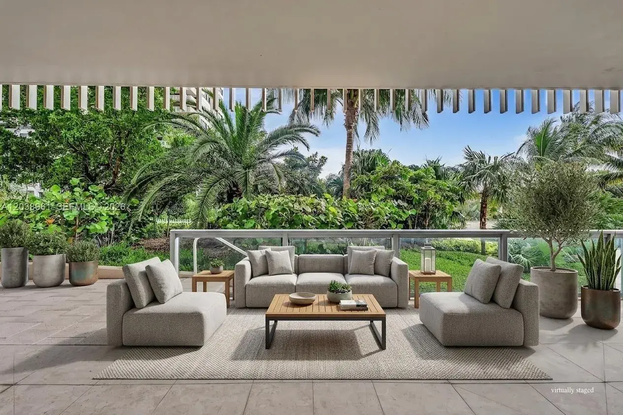 2 bedroom 2 bath Residential for sale at 2 Grove Isle Dr # B205, Miami FL 33133