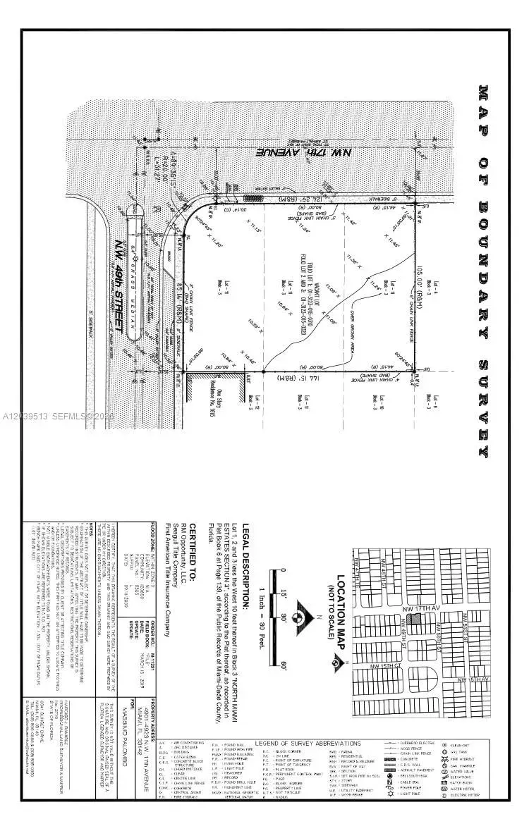 for sale at 4923 NW 17th Ave, Miami FL 33142