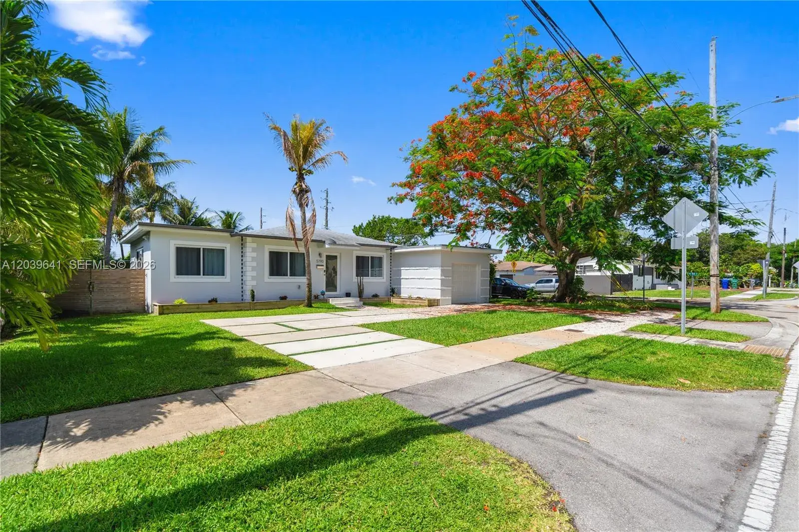 3 bedroom 2 bath Residential for sale at 5790 SW 3rd St, Miami FL 33144