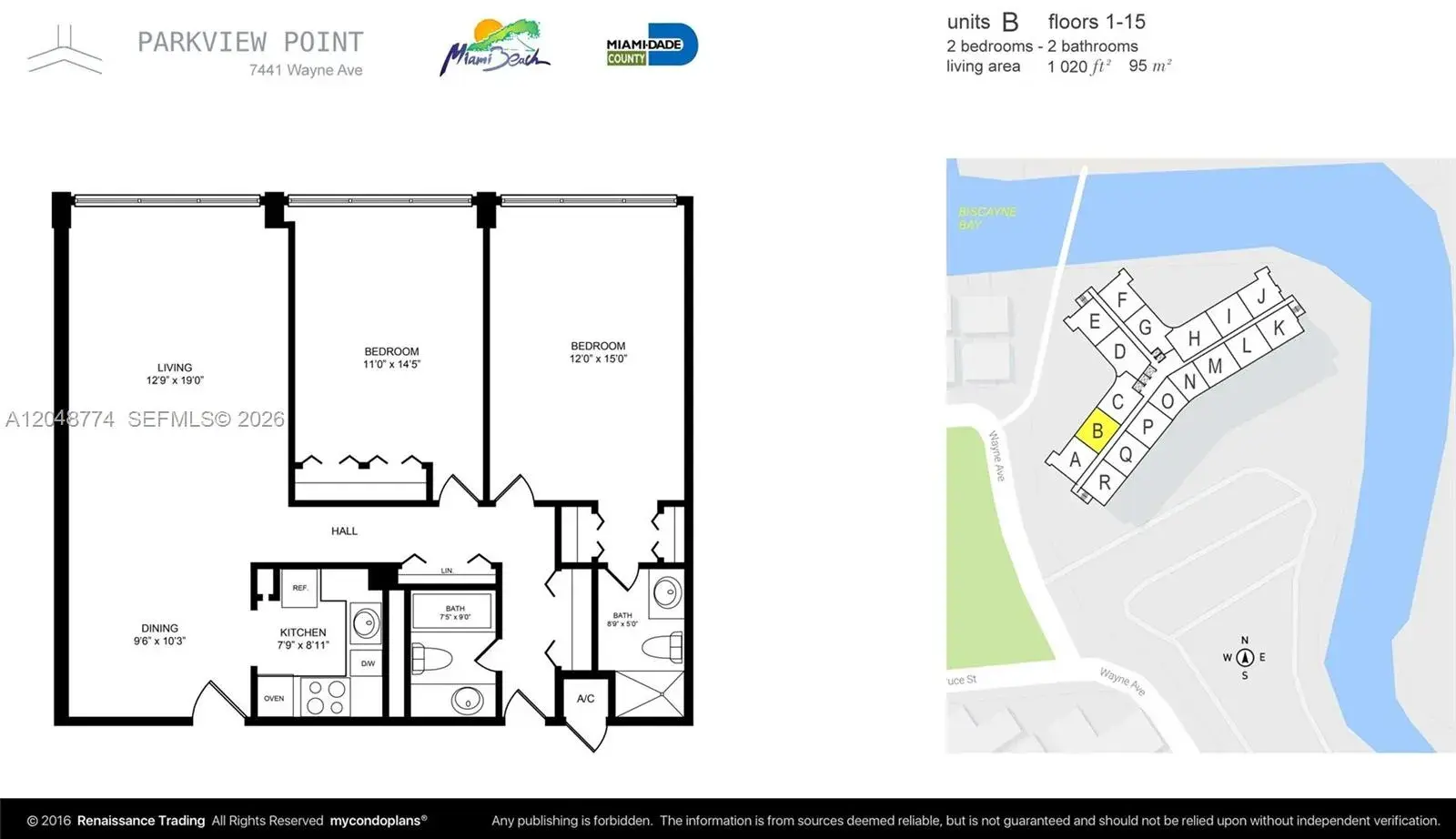 7441 Wayne Ave # 6B, Miami Beach FL 33141