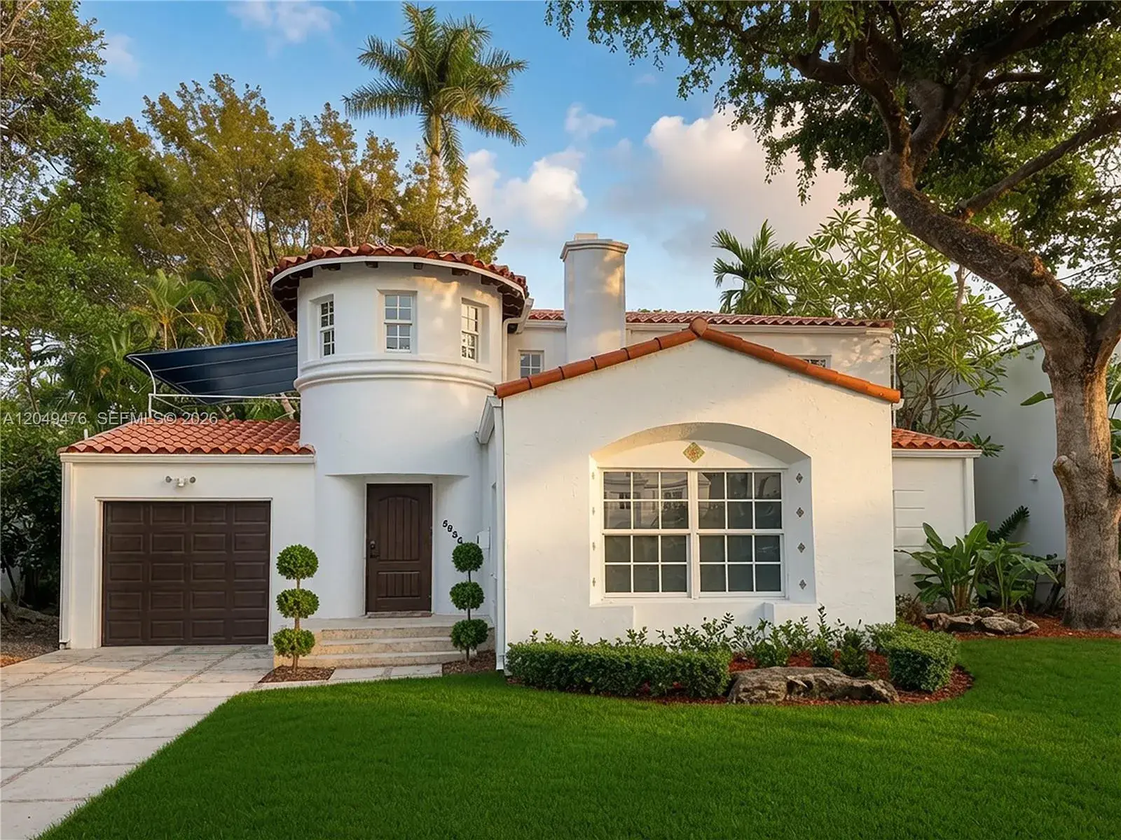 5 bedroom 4 bath Residential for sale at 5835 La Gorce Dr, Miami Beach FL 33140