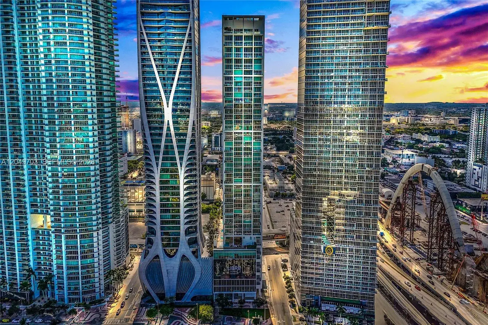 2 bedroom 2 bath Residential for sale at 1040 Biscayne Blvd # 3802, Miami FL 33132