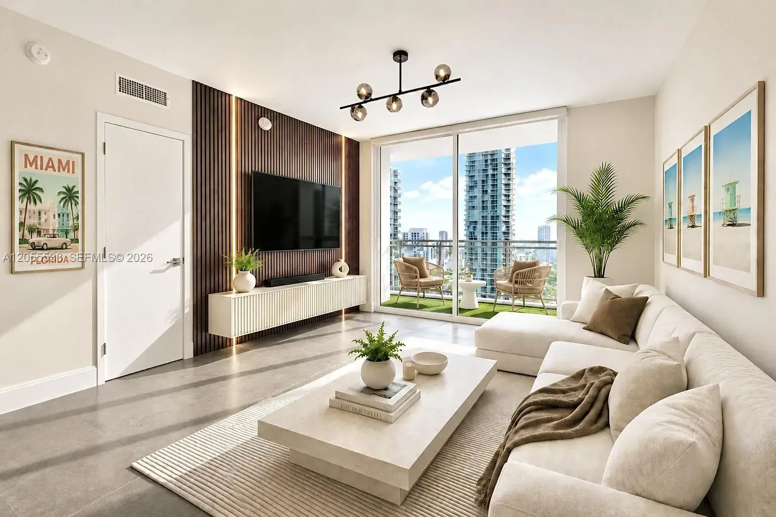 1 bedroom 1 bath Residential for sale at 1080 Brickell Ave # 1803, Miami FL 33131
